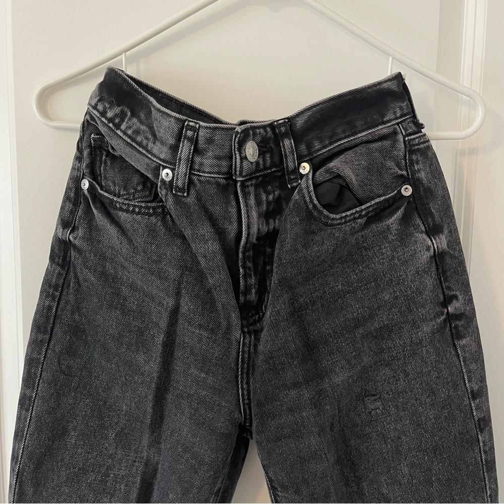 Express Straight Ankle High Rise OR Ripped Jeans - Picture 3 of 10